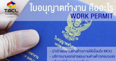 ใบอนุญาตทำงาน หรือ work permit คืออะไร